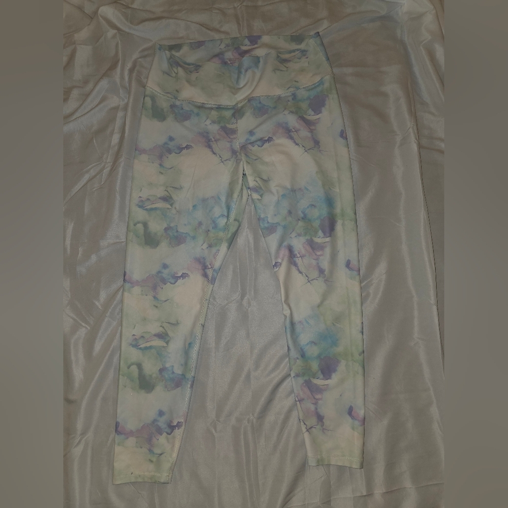 Old Navy Pastel Tie-Dye High-Rise Leggings